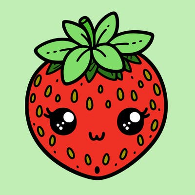 cute strawberry