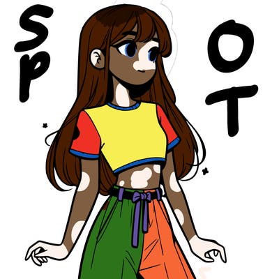 girl in a cute crop top