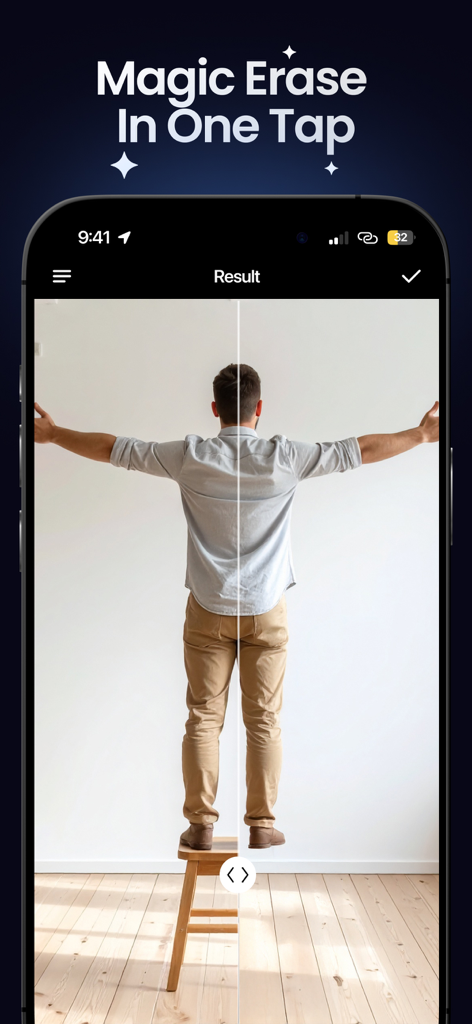 Erase objects - AI Eraser - 