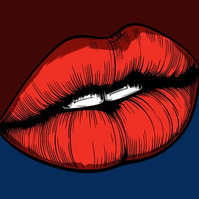 realistic lips