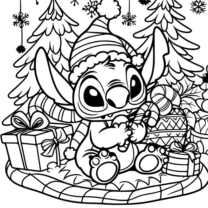 stitch christmas