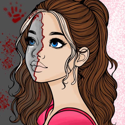 beautiful realistic girl