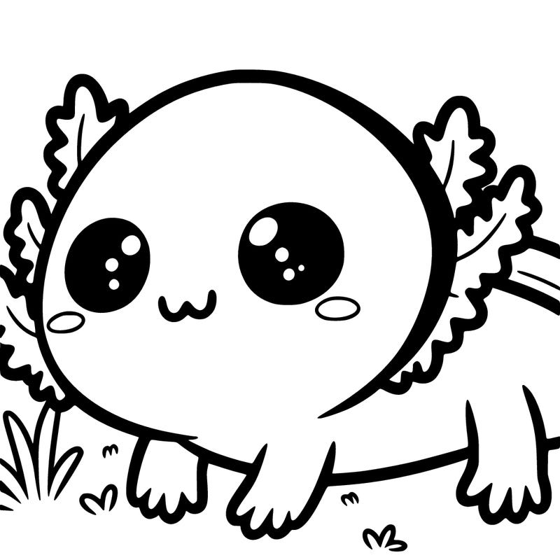 cute axolotl