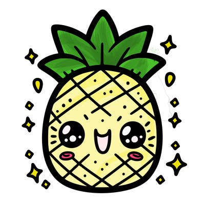 a super cute pineapple