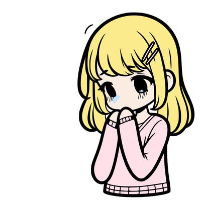 shy girl