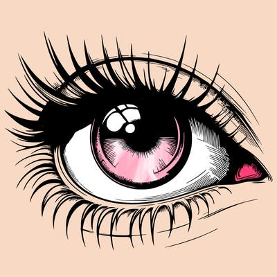 realistic eye