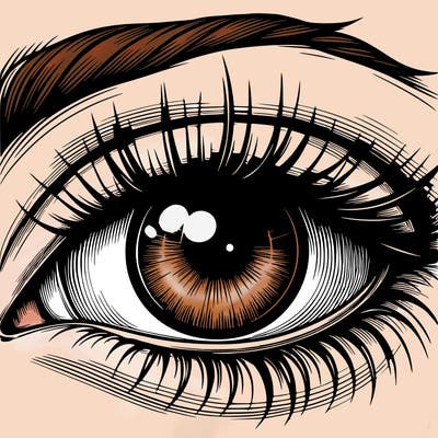 realistic eye