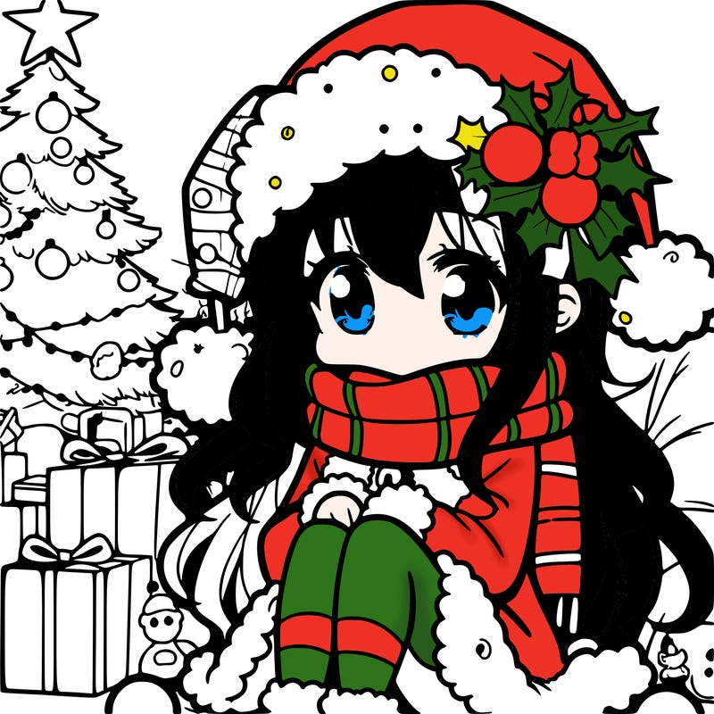 christmas manga
