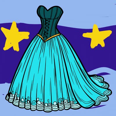 wedding dress-corset and a long and flowy skirt