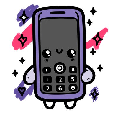 cute phone