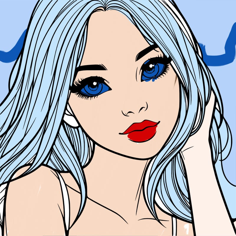 beautiful realistic girl