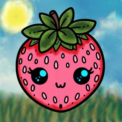 cute strawberry