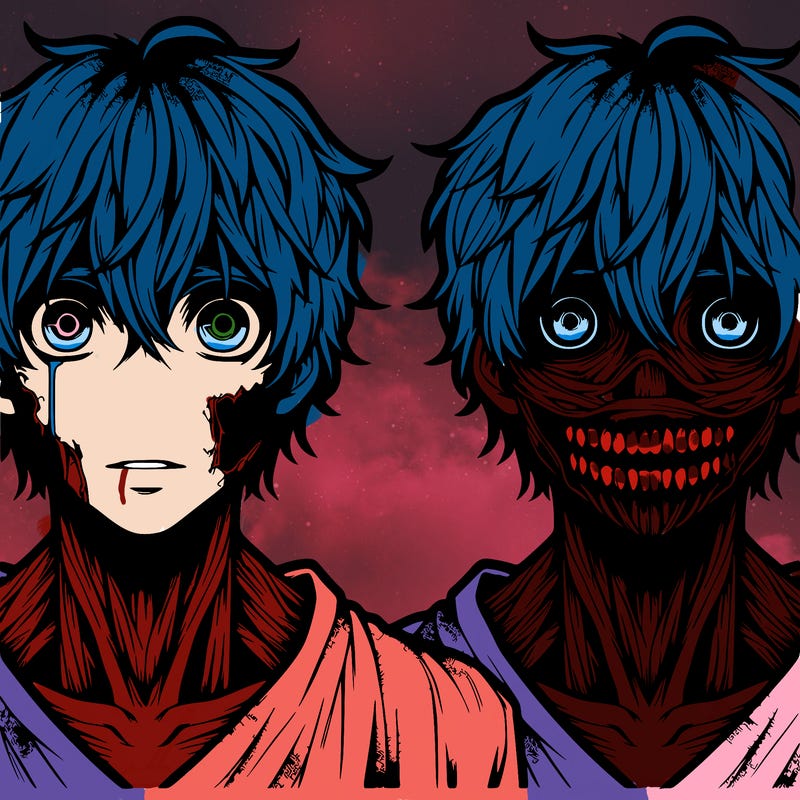 realistic hot horror anime boy