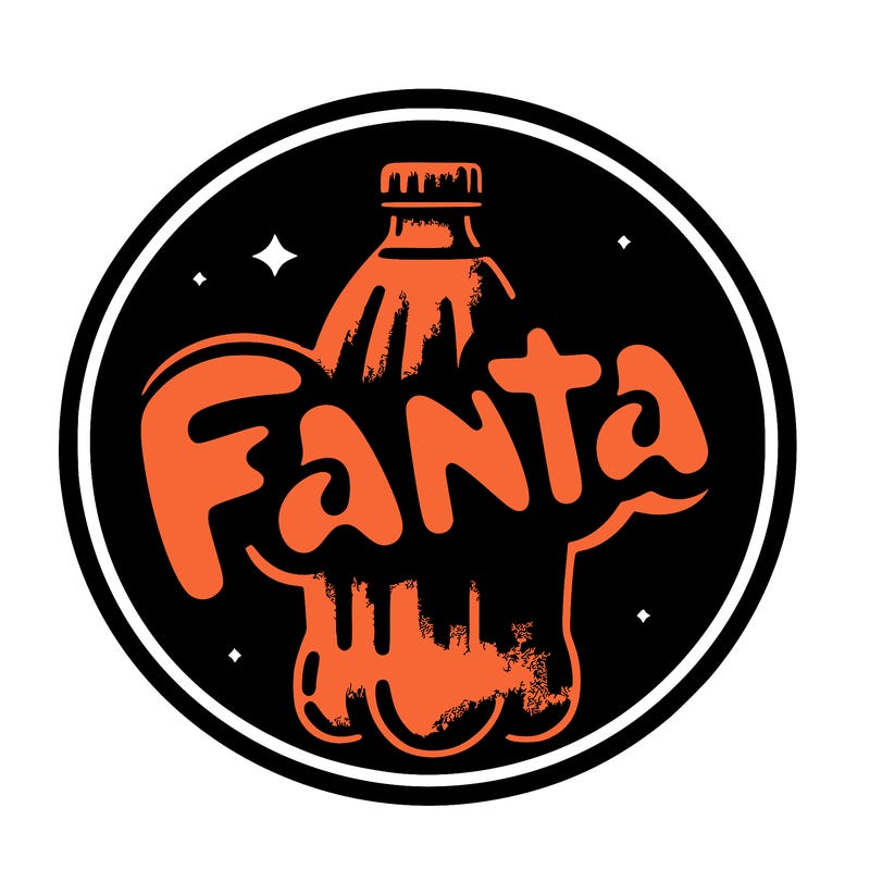 fanta logo circle