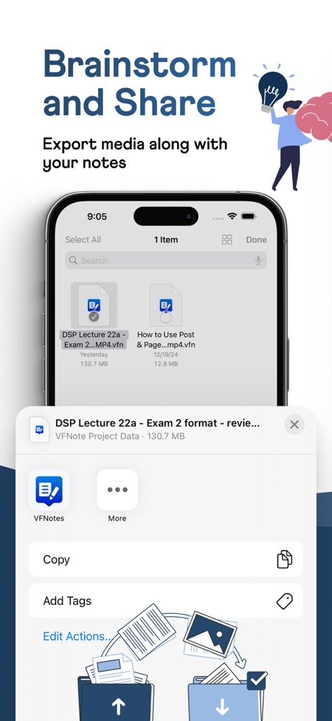 VFNotes - Productivity App | MWM
