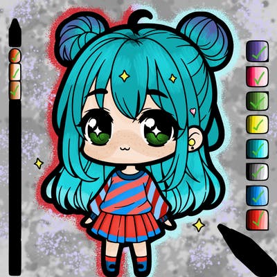 chibi girl