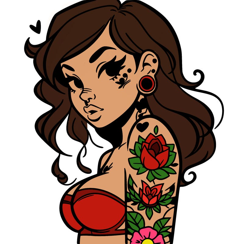 tattoo girl
