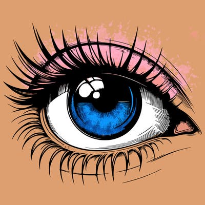 realistic eye