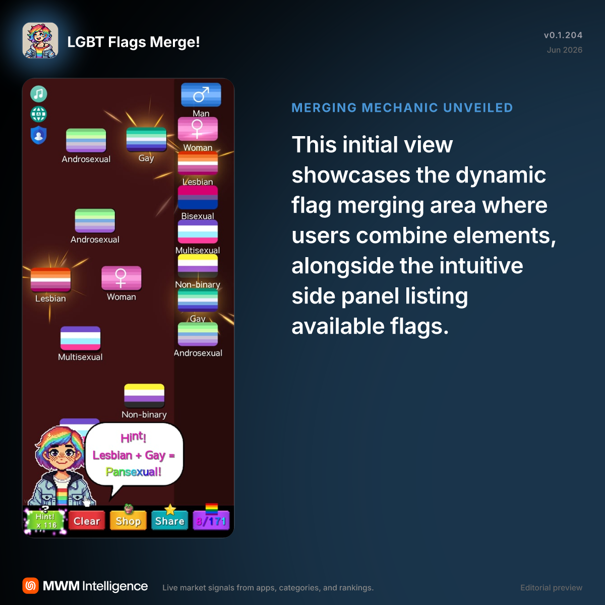 LGBT Flags Merge! - Games App | MWM