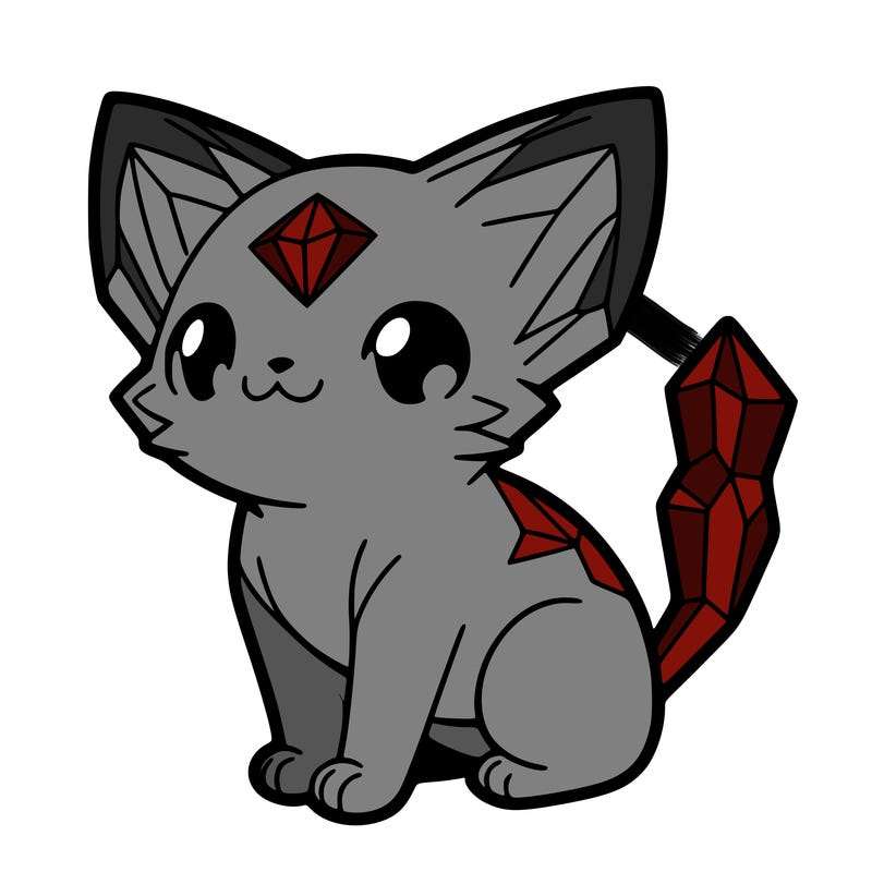 crystal kitten