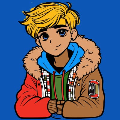 stylish teenager