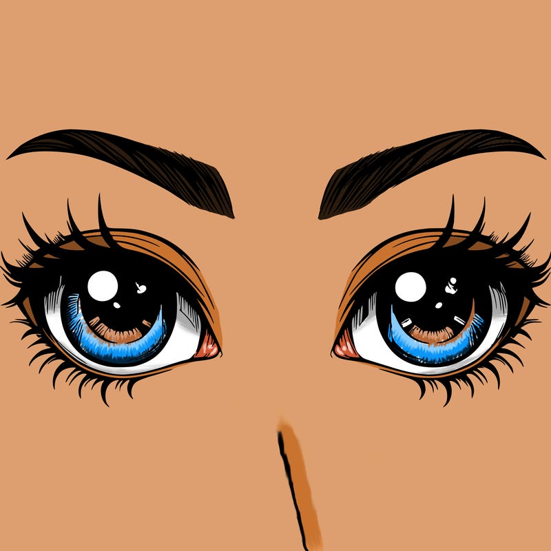 realistic eyes