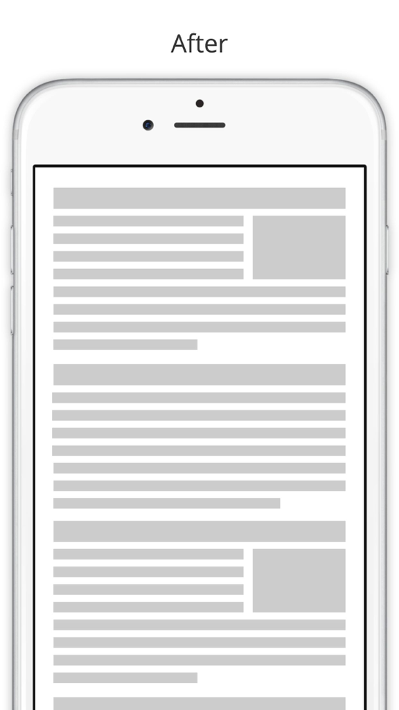 AdBlock for Mobile - Clean and ad-free web page layout on iPhone using AdBlock for Safari