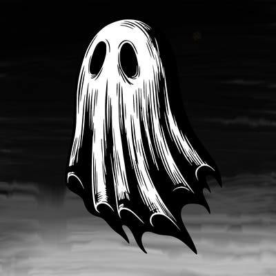 realistic creepy ghost