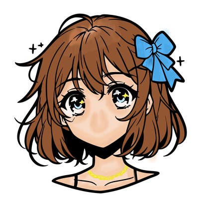 anime girl face