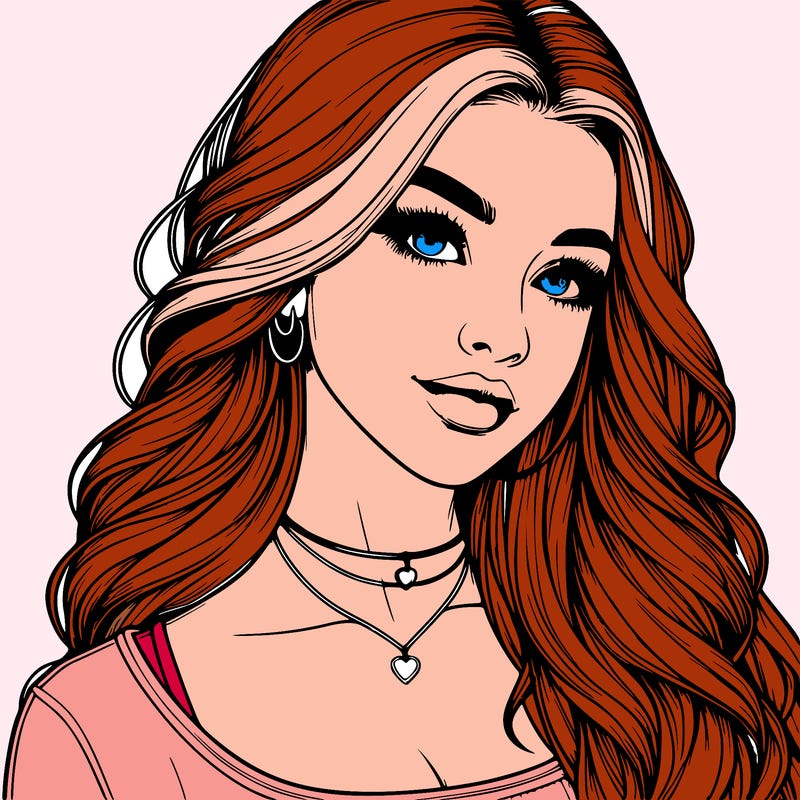 detailed realistic girl