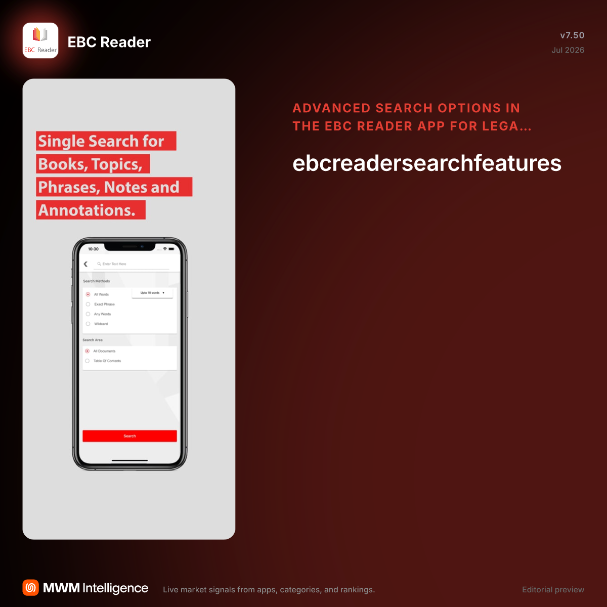EBC Reader - Books App | MWM