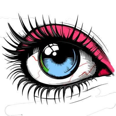 realistic eye