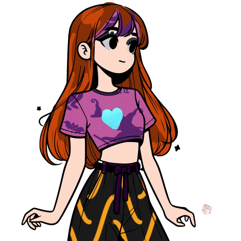 girl in a cute crop top