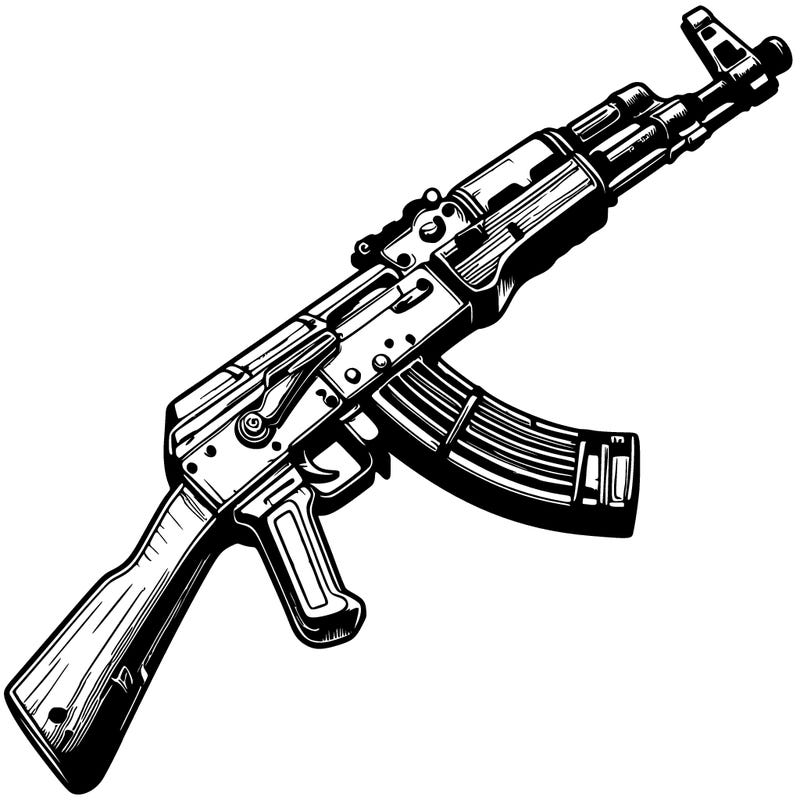 realistic ak 47