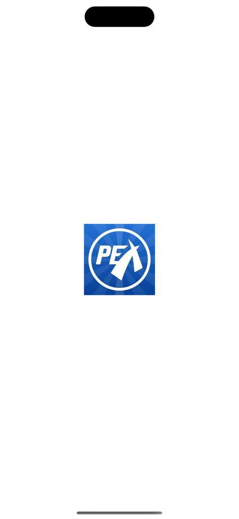 PoolExpert fantasy hockey app logo on a blue splash screen