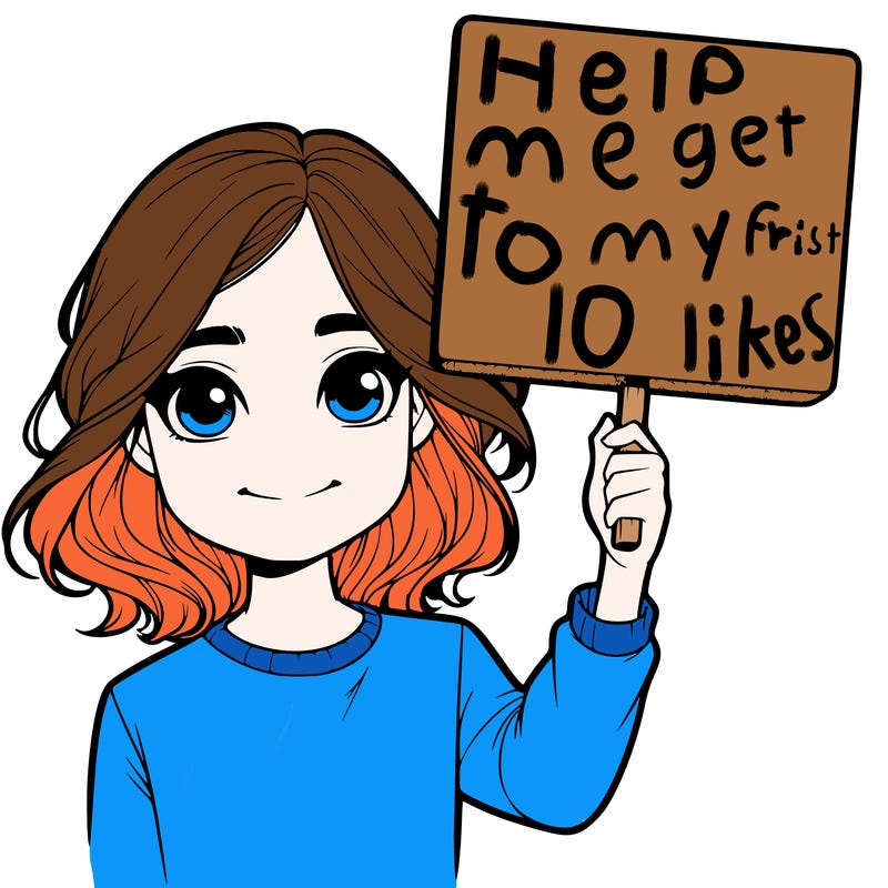 realistic girl holding up a sign