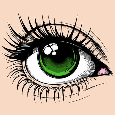 realistic eye