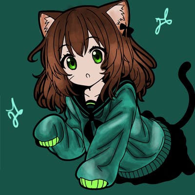 anime cat girl