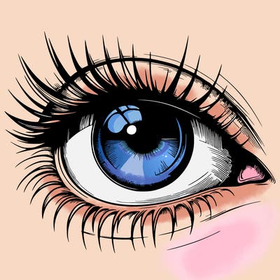 realistic eye