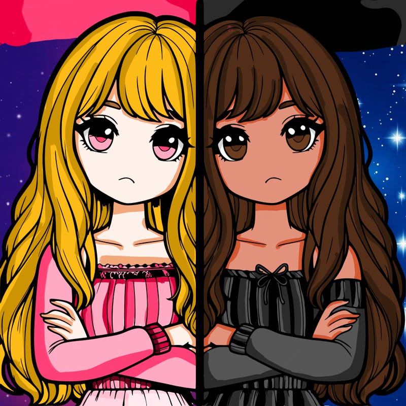 realistic girls split