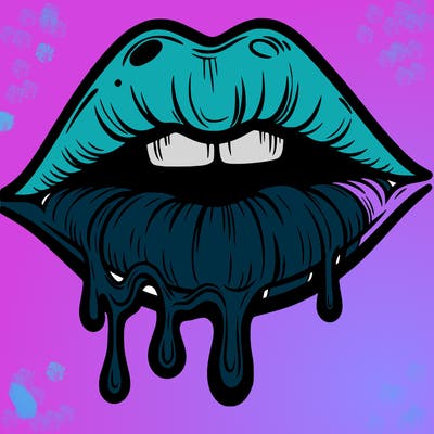 lips that look realistic and drip