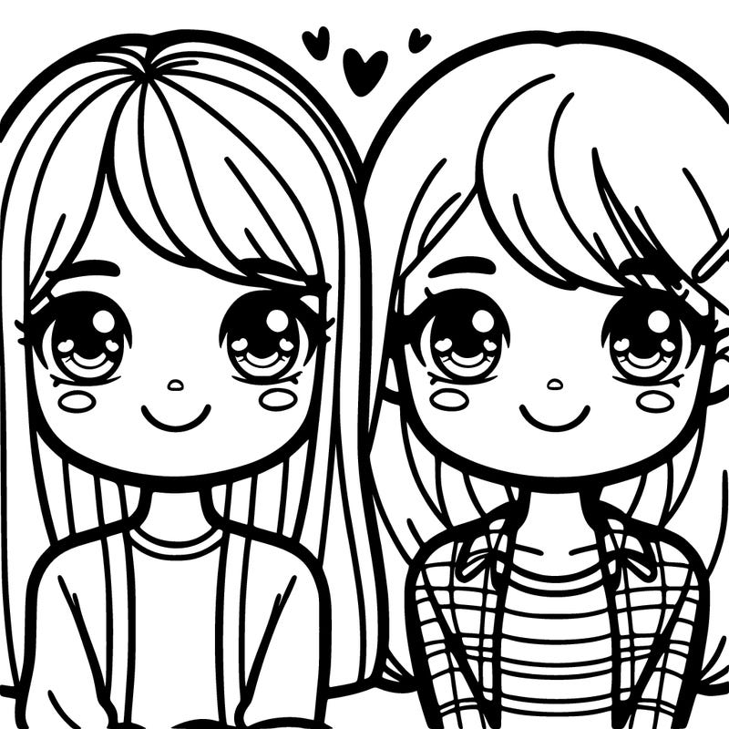 2 best friends girls