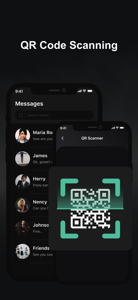 WT Scan for Web 2026 - QR code scanner interface for linking accounts in the WT Scan for Web 2026 app