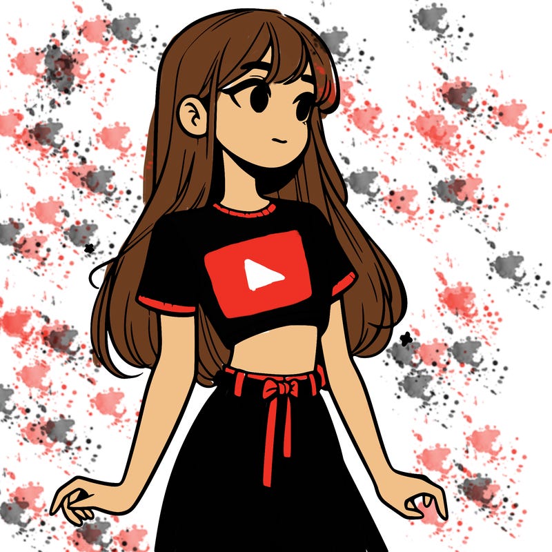 girl in a cute crop top
