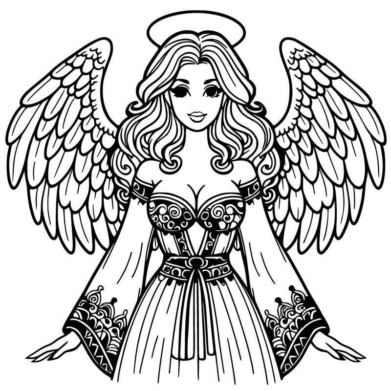 beautiful adult angel