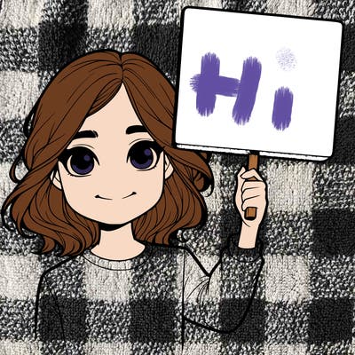 realistic girl holding up a sign