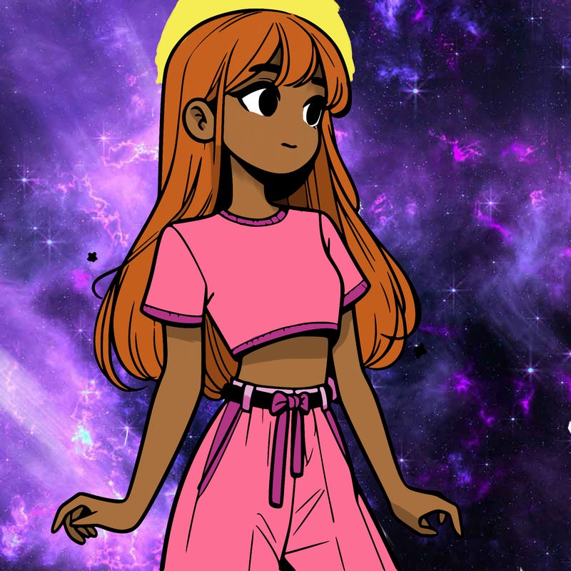 girl in a cute crop top