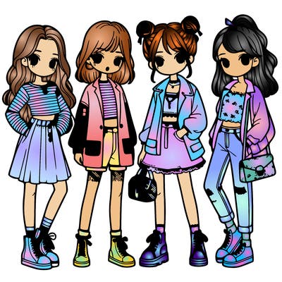 girls with fashion