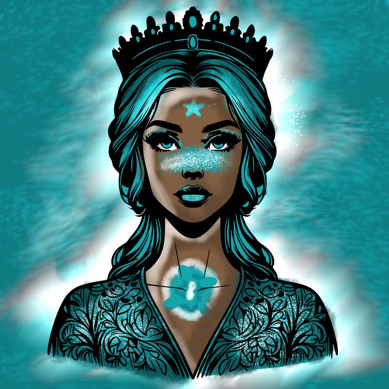 realistic beautiful queen