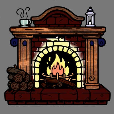 fireplace